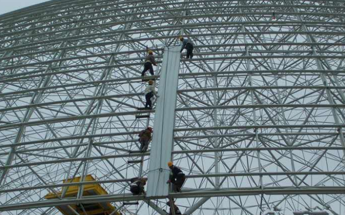 德兴网架装配好以后应当留神哪八项验收事件